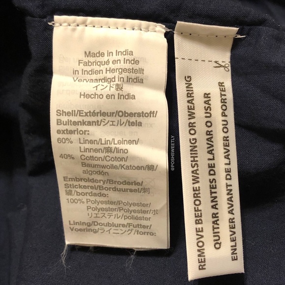 NWT J Crew Embroidered Linen Shift Dress - Picture 11 of 15